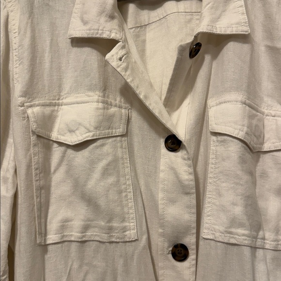 Cream drawstring jacket - Picture 1 of 4